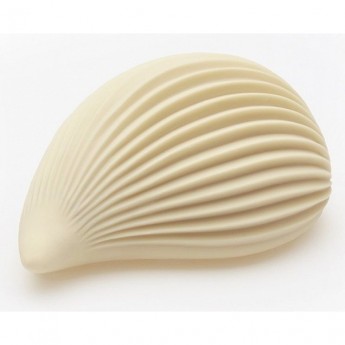 Легкий кремовый вибромассажер TENGA IROHA KUSHI