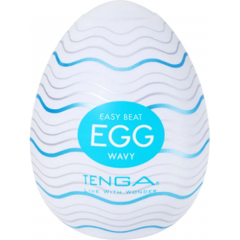 Мастурбатор-яйцо TENGA EGG WAVY Мастурбатор-яйцо TENGA EGG WAVY