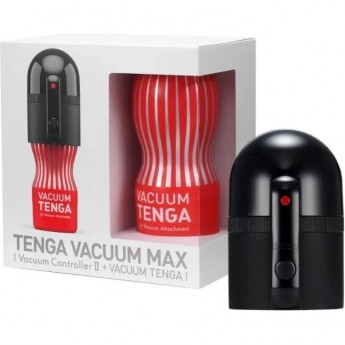 Набор TENGA VACUUM MAX: мастурбатор и устройство для создания вакуума Набор TENGA VACUUM MAX: мастурбатор и устройство для создания вакуума